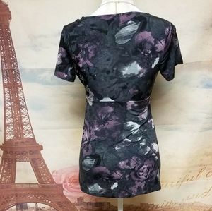 Daisy Fuentes floral top